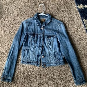 American Eagle Dark Wash Jean Jacket